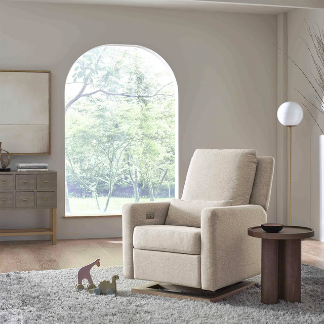 Sigi Electronic Recliner and Glider with USB Port