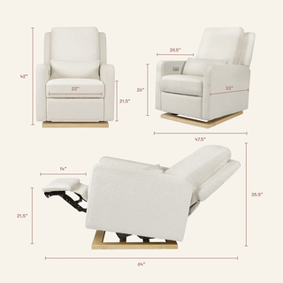 Sigi Electronic Recliner and Glider with USB Port