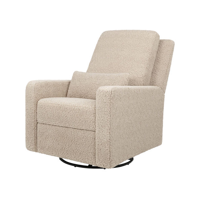 Sigi Recliner and Swivel Glider in Shearling