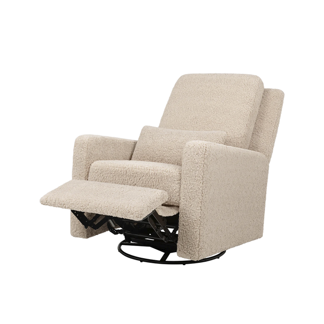 Sigi Recliner and Swivel Glider in Shearling