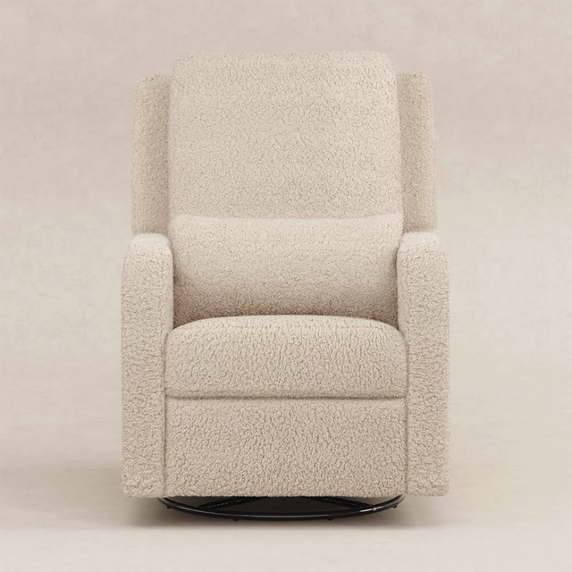 Sigi Recliner and Swivel Glider in Shearling