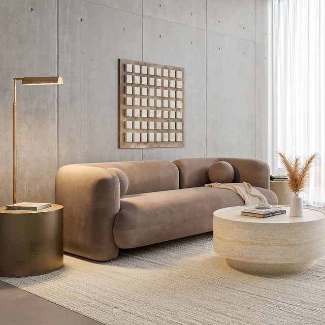 Vetra 3 Seater Sofa Mocha