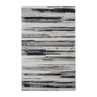 Strip Silver Rug (8' x 10')