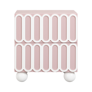 Valeria Pink Nightstand