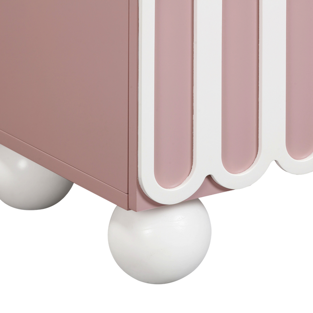 Valeria Pink Nightstand