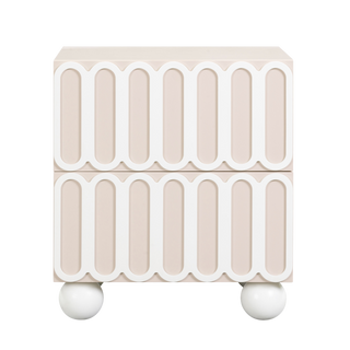 Valeria Taupe Nightstand