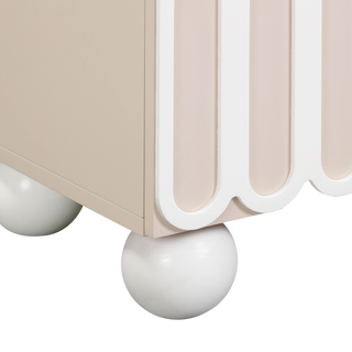 Valeria Taupe Nightstand