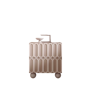 Valeria Taupe Nightstand