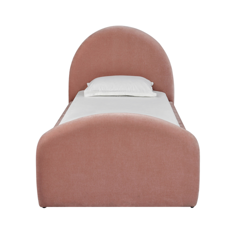 Valeria Rose Upcycled Chenille Twin Bed