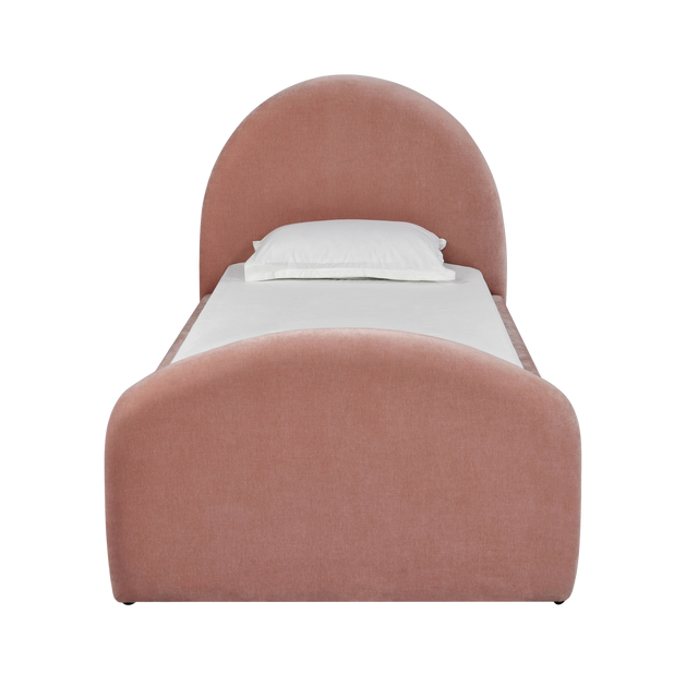 Valeria Rose Upcycled Chenille Twin Bed