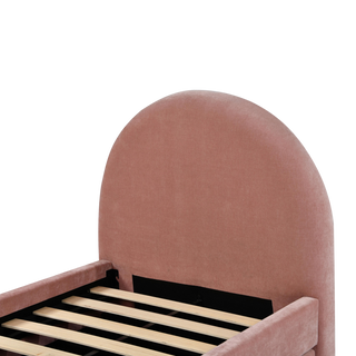 Valeria Rose Upcycled Chenille Twin Bed