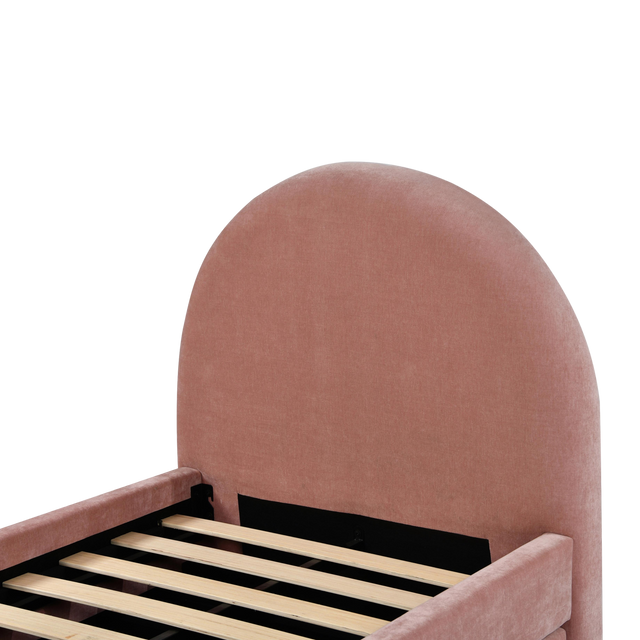 Valeria Rose Upcycled Chenille Twin Bed