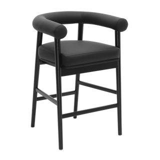 Sorrento Black Counter Stool