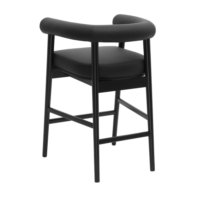 Sorrento Black Counter Stool