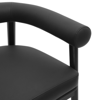 Sorrento Black Counter Stool