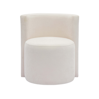 Lacey Velvet Rolling Desk Chair