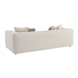 Vallora Cream Linen Sofa