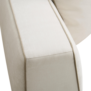 Vallora Cream Linen Sofa