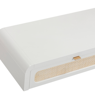 Marshy Rattan 2 Drawer Desk