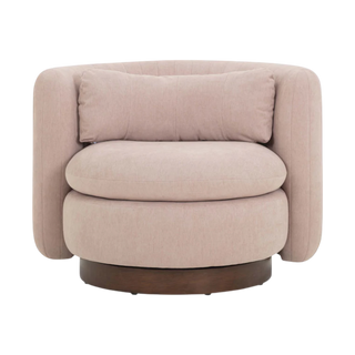 Valeria Chenille Swivel Lounge Chair