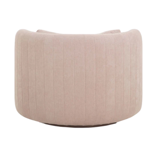 Valeria Chenille Swivel Lounge Chair