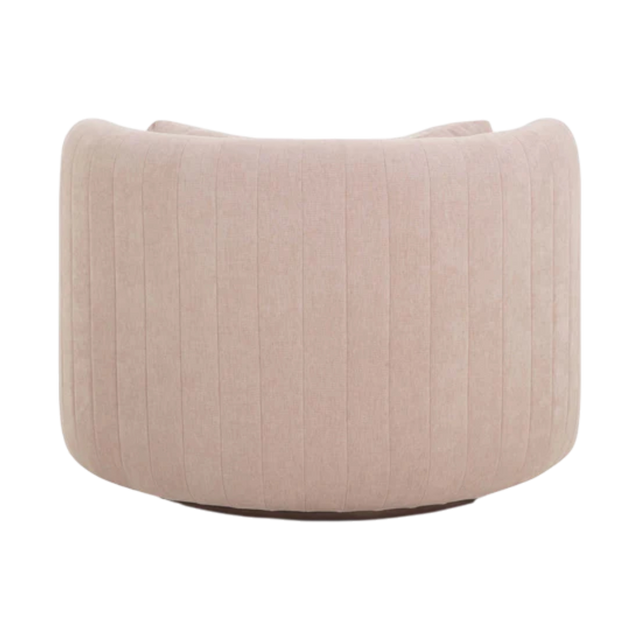 Valeria Chenille Swivel Lounge Chair