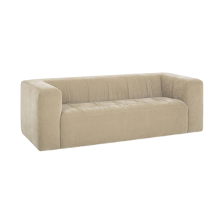 Calista Upcycled Chenille Sand Sofa