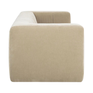 Calista Upcycled Chenille Sand Sofa