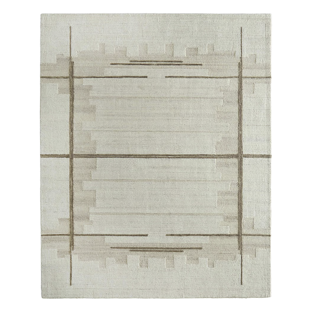 Tetrica Beige Ivory Rug (8