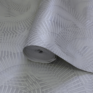 Torino Wallpaper Silver Fan