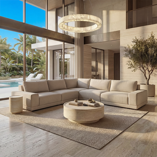 Torino Corner Sectional Beige