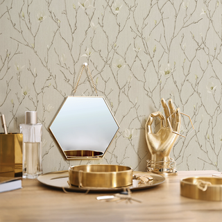 Toscana Wallpaper Taupe Branch