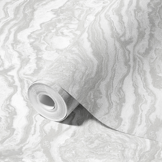 Treviso Wallpaper White Travertine