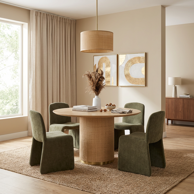 Pinnacle 47" Round Dining Table