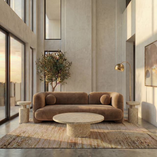 Vetra 3 Seater Sofa Mocha