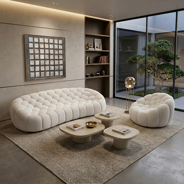 Warby Lounge Chair White