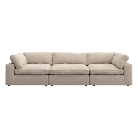 Bloom 3-Piece Modular Sofa Beige