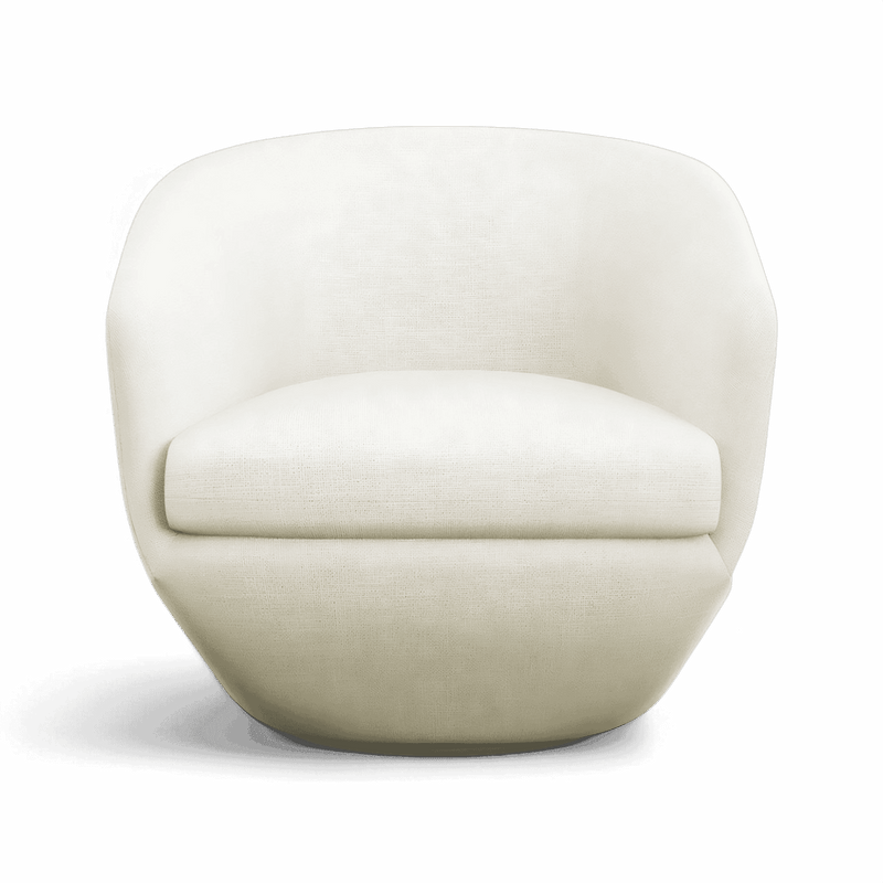 Akira Lounge Chair Off White