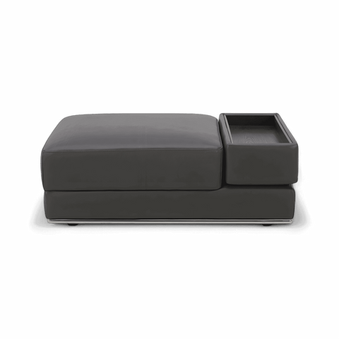 Amadeo Ottoman Elephant Gray