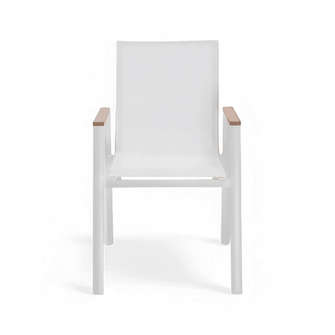 Aviana Outdoor Dining Chair White