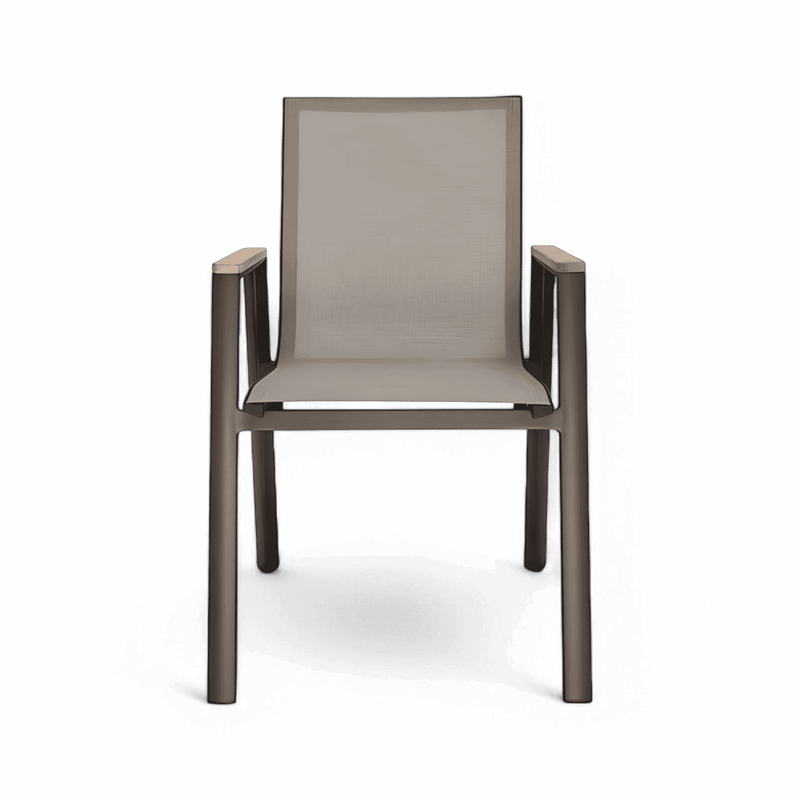 Aviana Outdoor Dining Chair Taupe