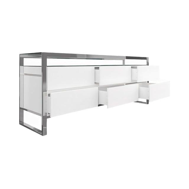 Bari Dresser White