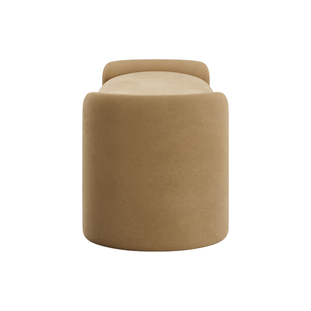 Elora Bench Camel Velvet