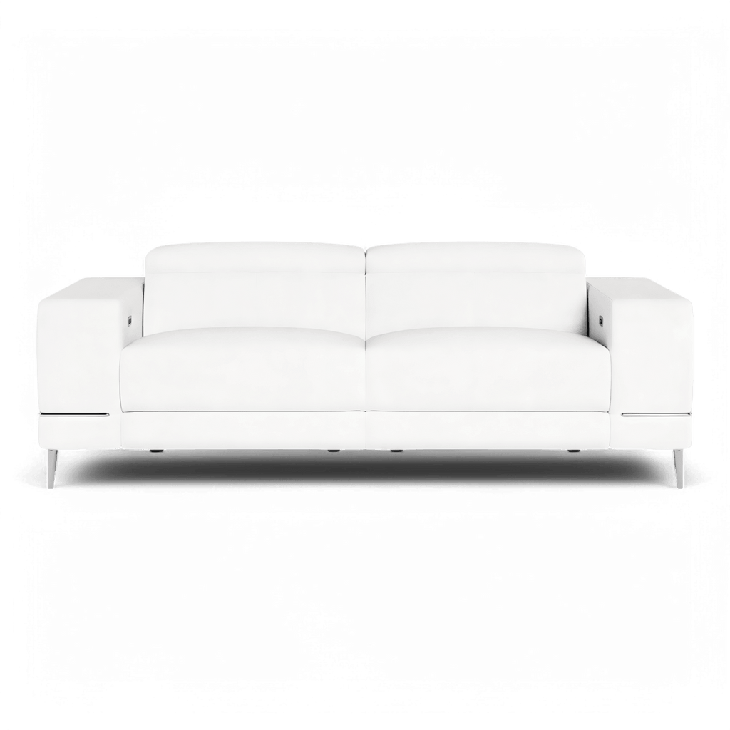 Bergamo Power Motion Sofa White – Modani Furniture