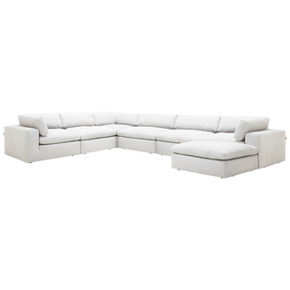 Bloom Extended Sectional Modular Sofa White