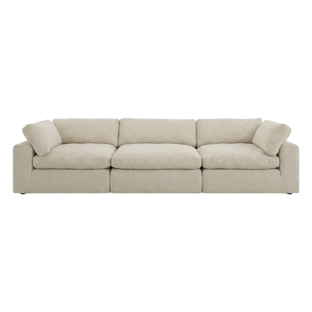 Bloom 3-Piece Modular Sofa Beige