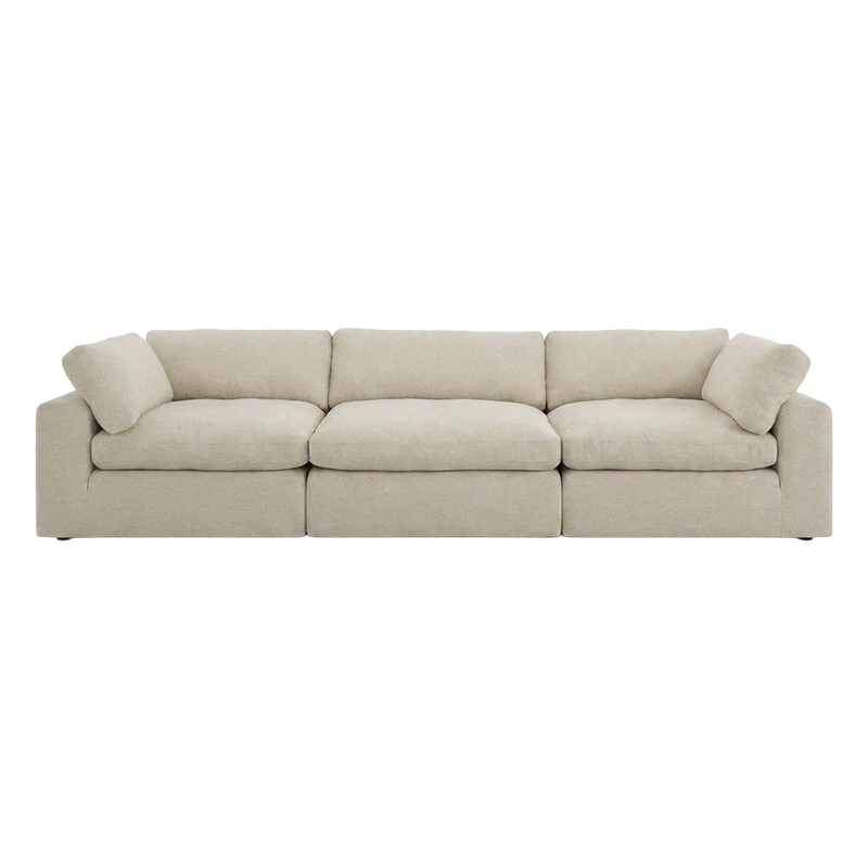 Bloom 3-Piece Modular Sofa Beige