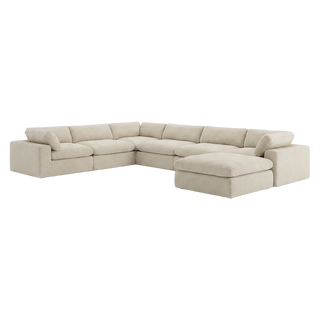 Bloom Extended Sectional Modular Sofa Beige