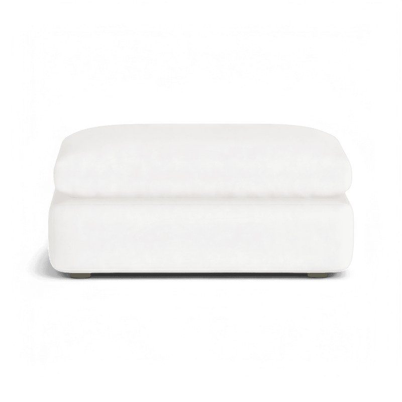 Bloom Ottoman White