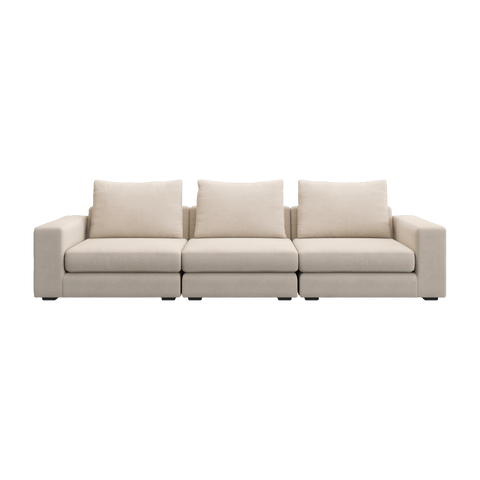 Braxton 3-Piece Sofa Cream